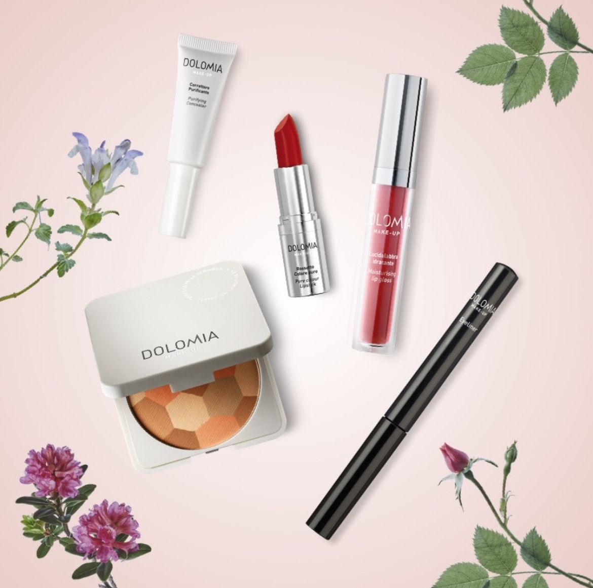 Schmink-Artikel der Firma Dolomia