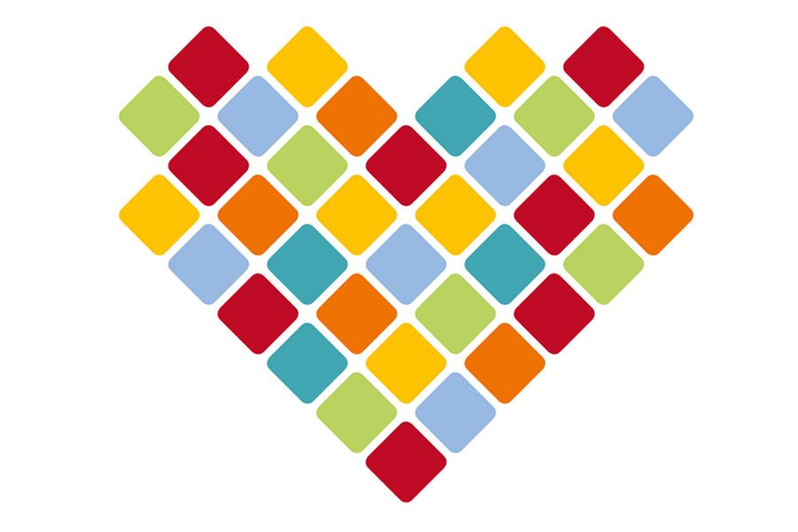 Herz als Platzhalter für das Foto von Frau Steyer, PKA